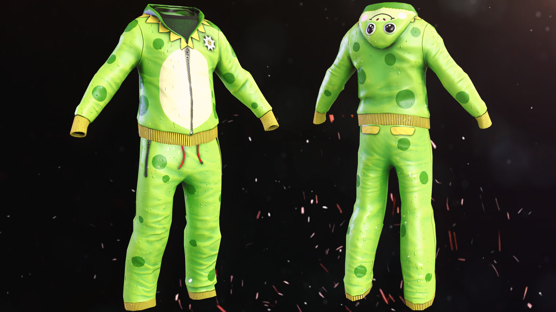 Frog Cosplay Hoodie