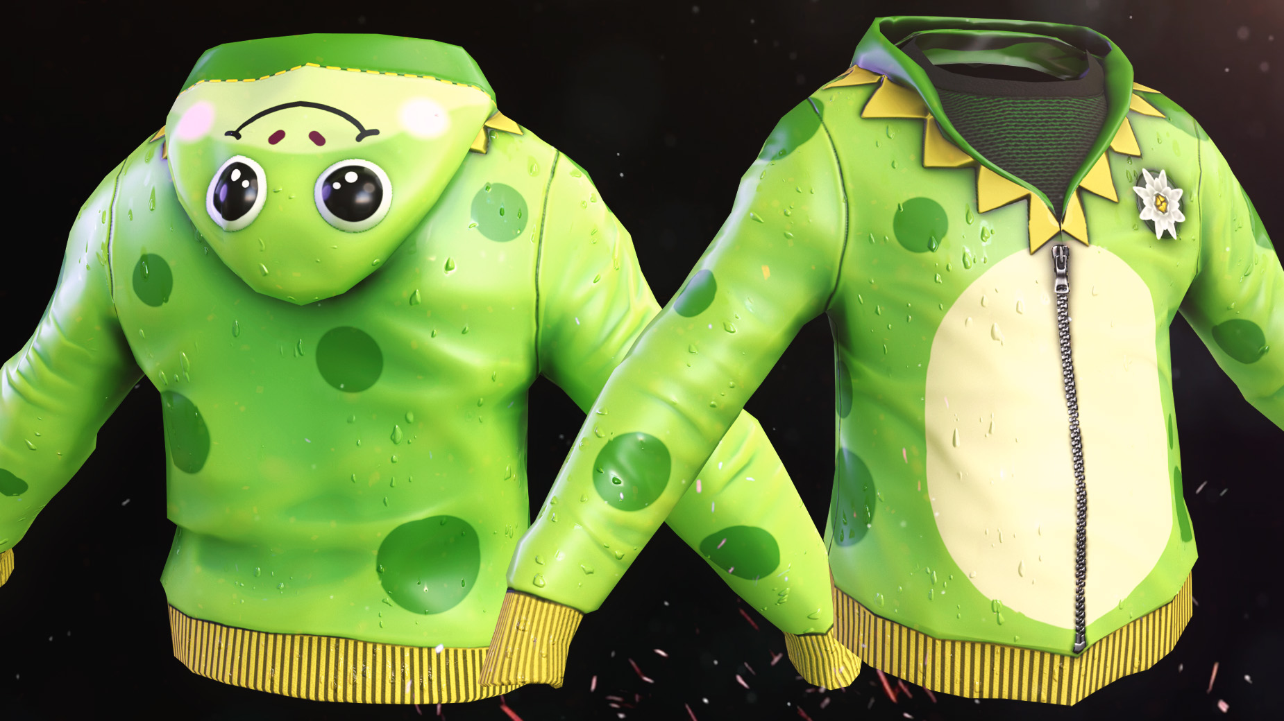 Frog Cosplay Hoodie