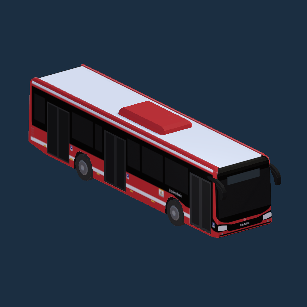 Storstockholms Lokaltrafik MAN Lion's City 12C (Intercity LE repaint)