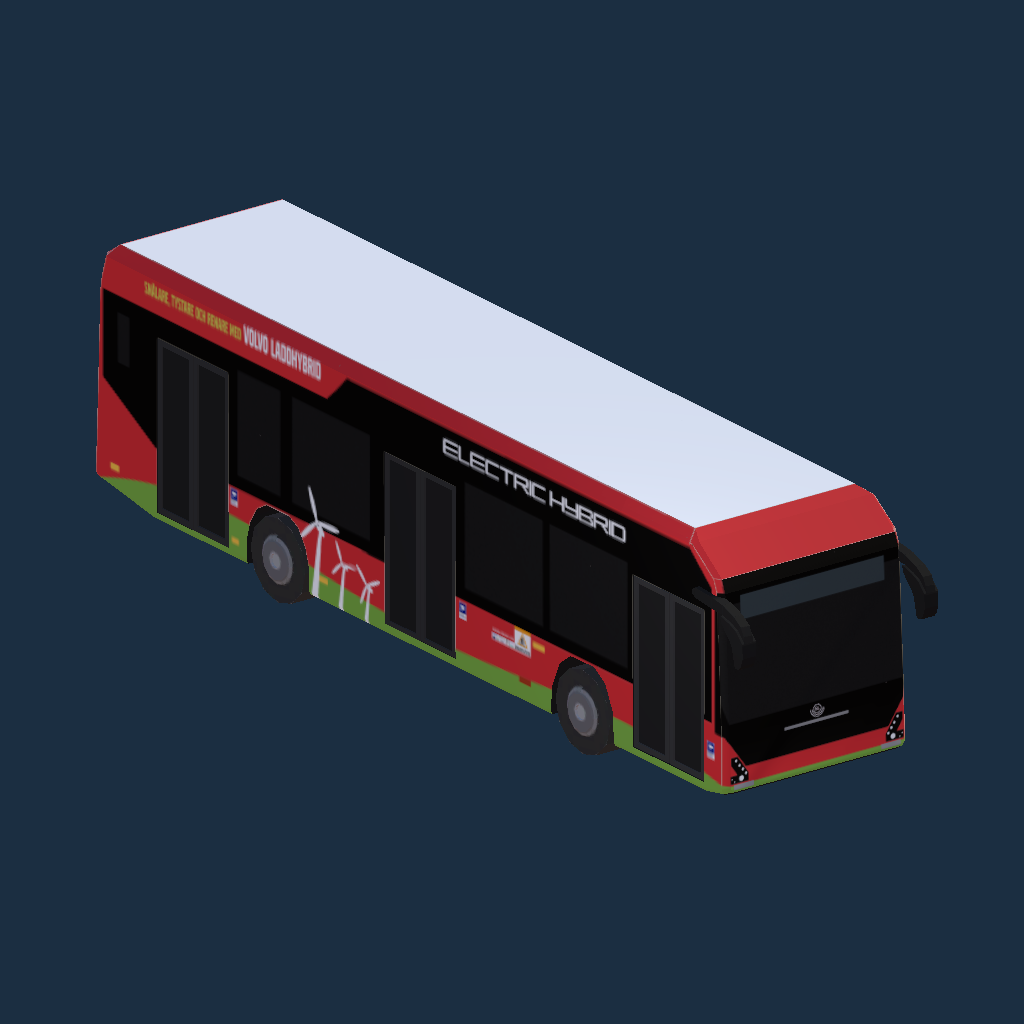 Storstockholms Lokaltrafik Volvo 7900EH ZeEUS Demo