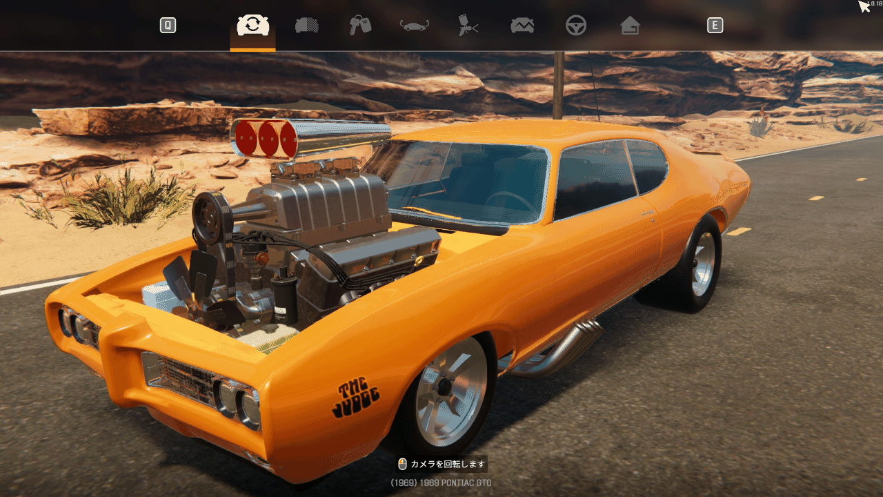 CONFIG 1969 Pontiac GTO Tooned Judge