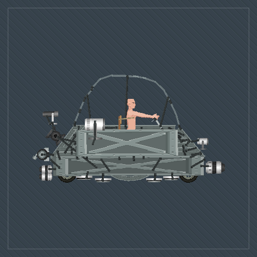 Rick and morty space ship v2