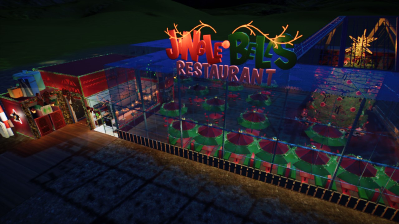 Jingle Bells christmas restaurant