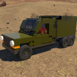 Softbody Mini Military Truck  3 BRAF