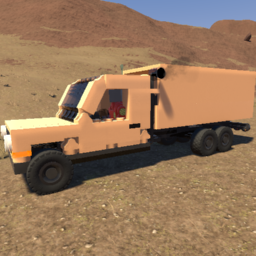 Softbody Mini Miltary Truck 2 DW