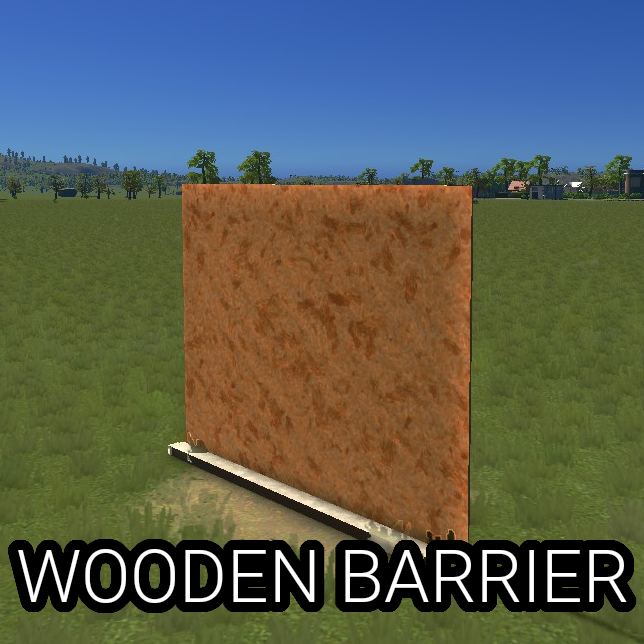 Wooden Barrier preview