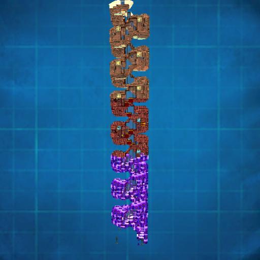 Stairspiral (sign biome) Part1 H63L5R4D10