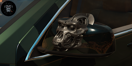 Gorilla Skull