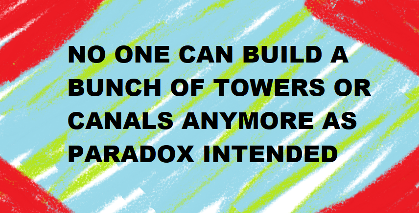 No Expanding Canals & Skyscrapers FIx