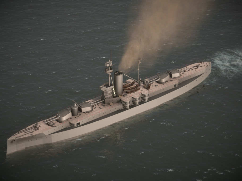 Design U4 Canadian Battleship