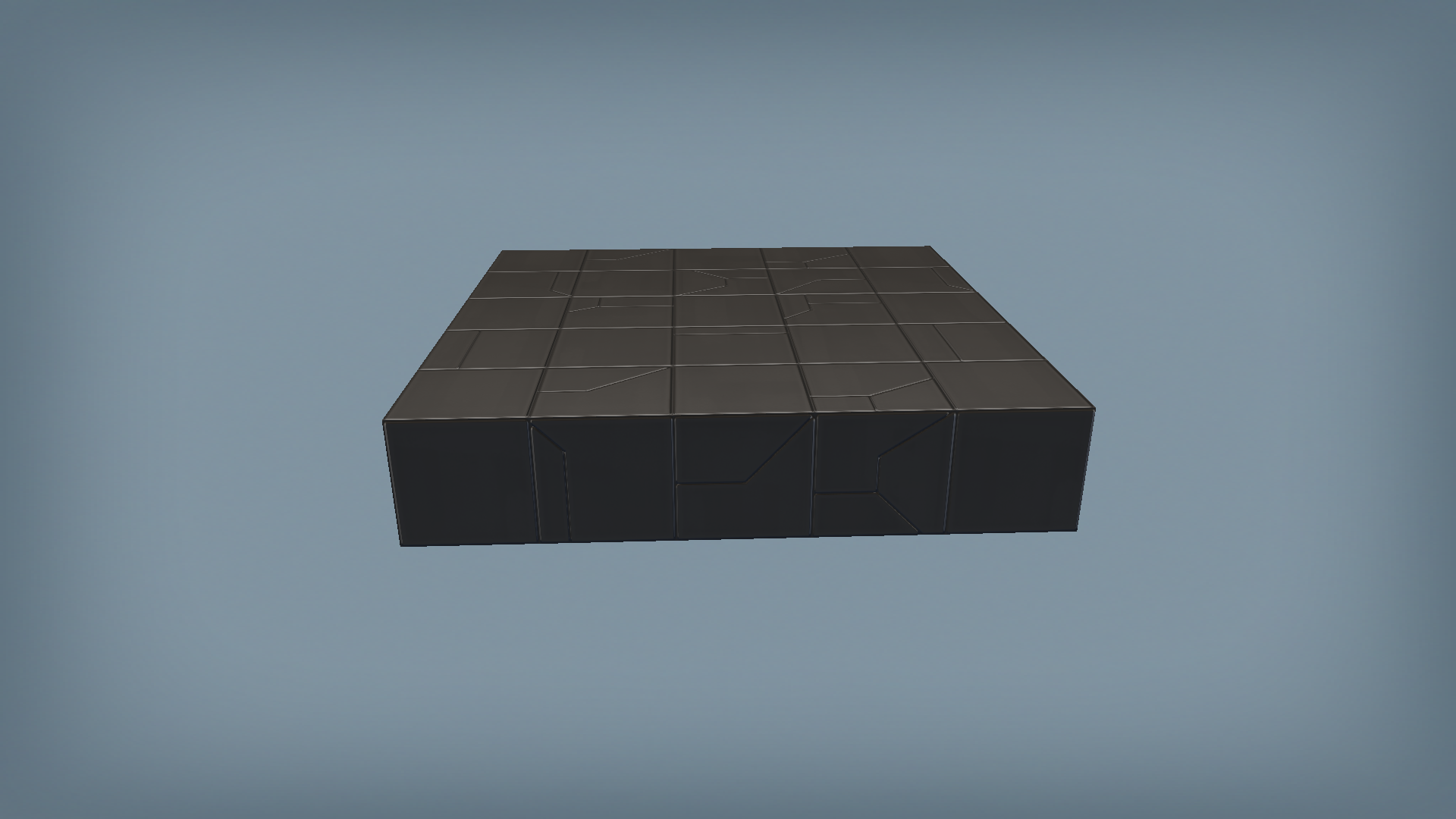 APERATURE PANEL END V1 BLACK