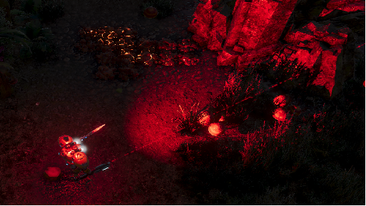 Red Headlamp Colour