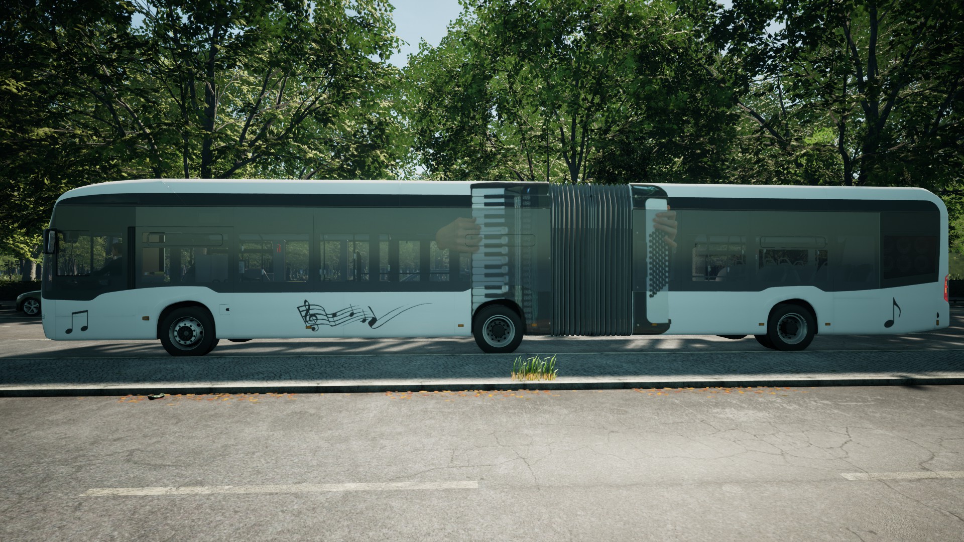 Akkordeon Bus