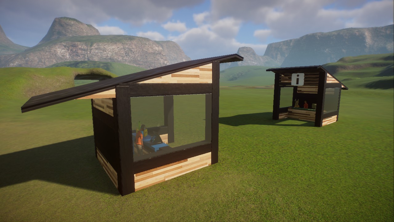 Black and Wood Stalls preview