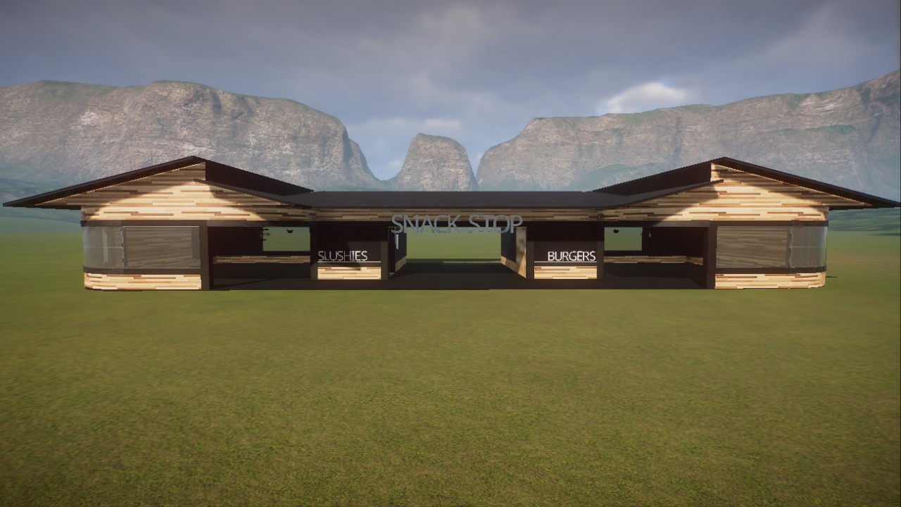 Black and Wood Food Hall preview