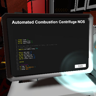 Automated Combustion Centrifuge NOS