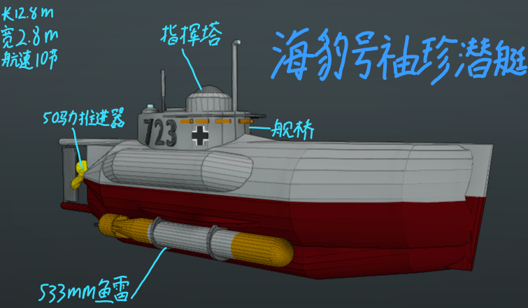 海豹号袖珍潜艇