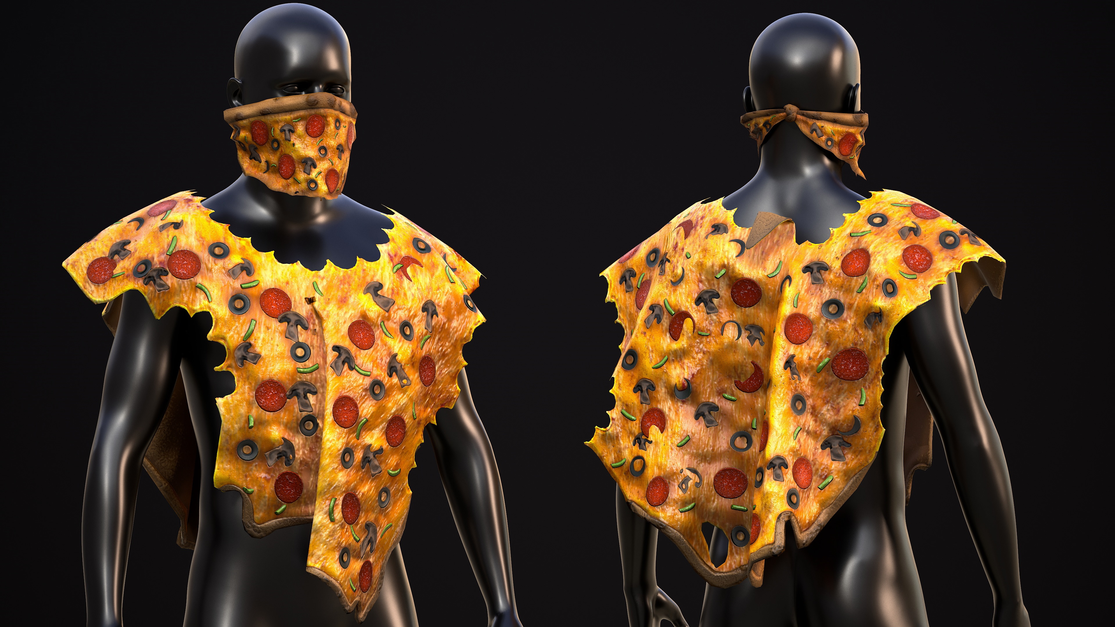 Pizza Bandana