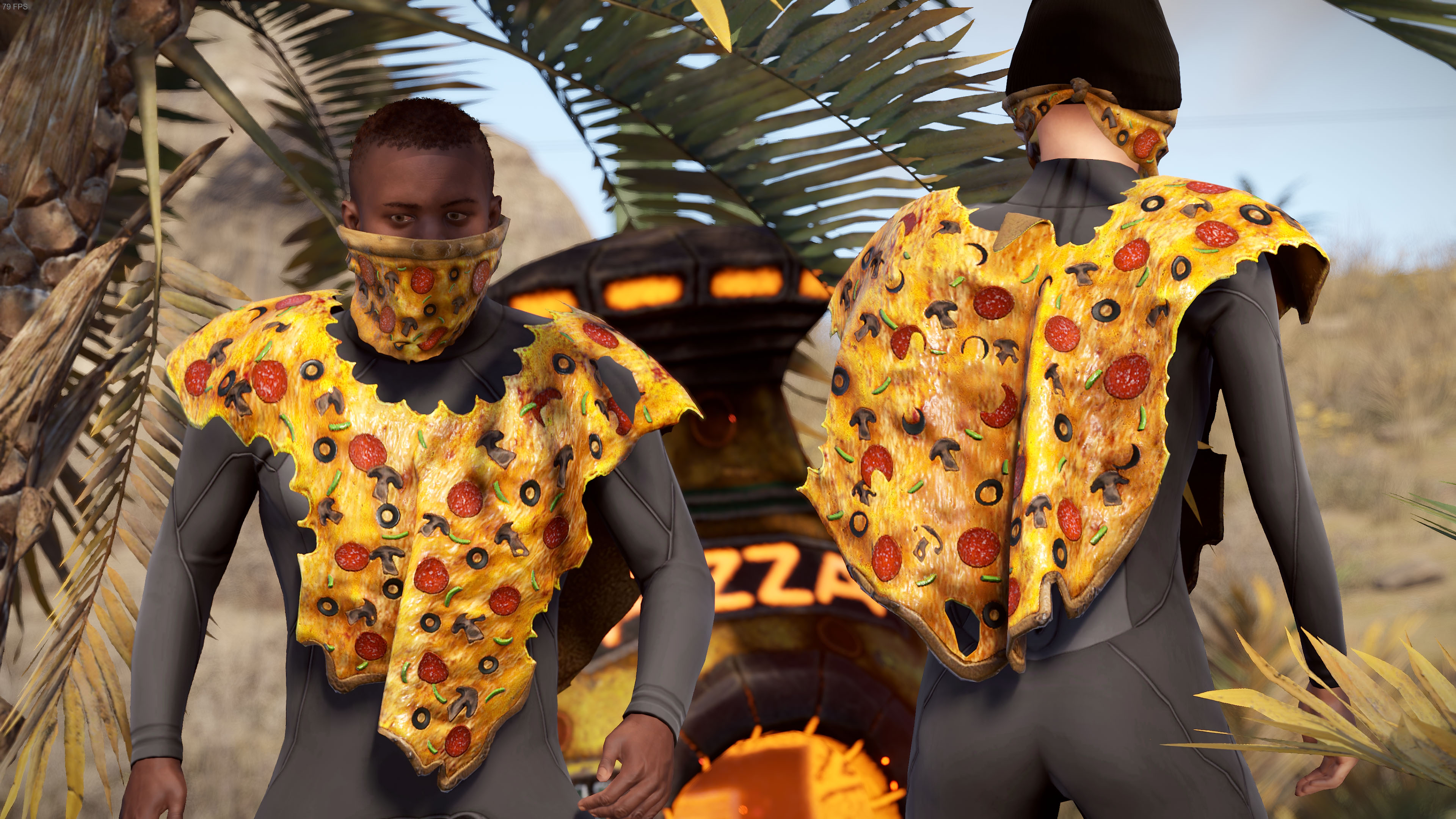 Pizza Bandana
