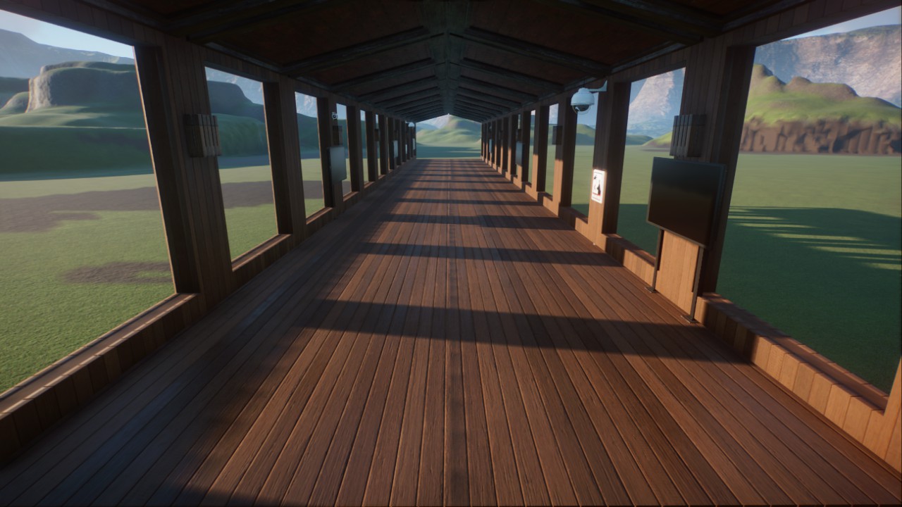 Wooden Guest Bridge Length 12