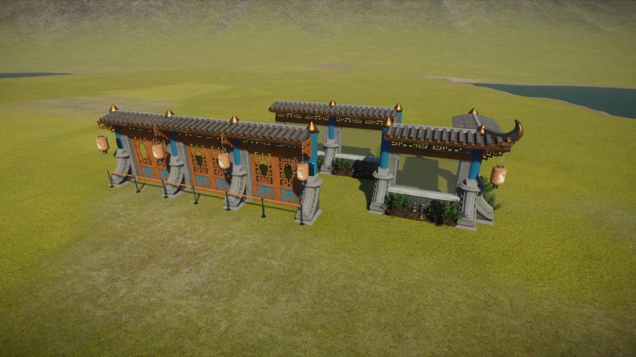 Blue Lotus Ancient Wall Set Grampers62