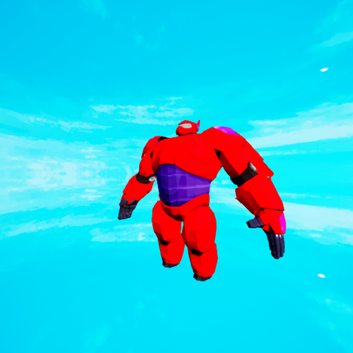 baymax in hero form