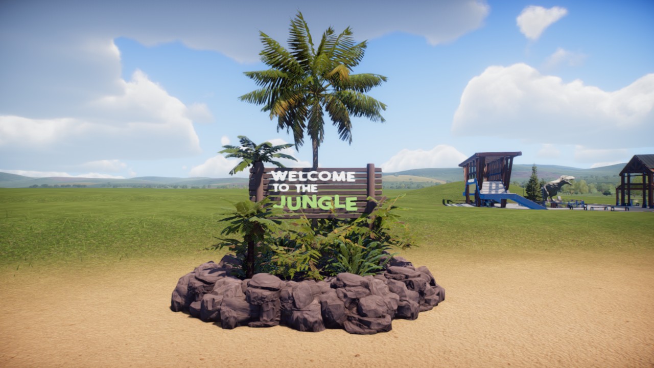 sign - welcome to the jungle