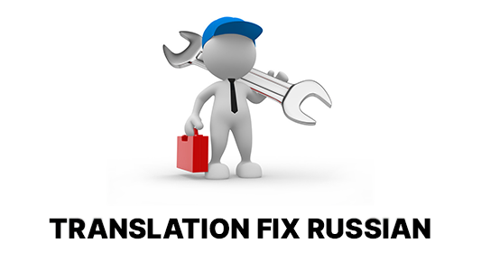 Translation Fix Russian