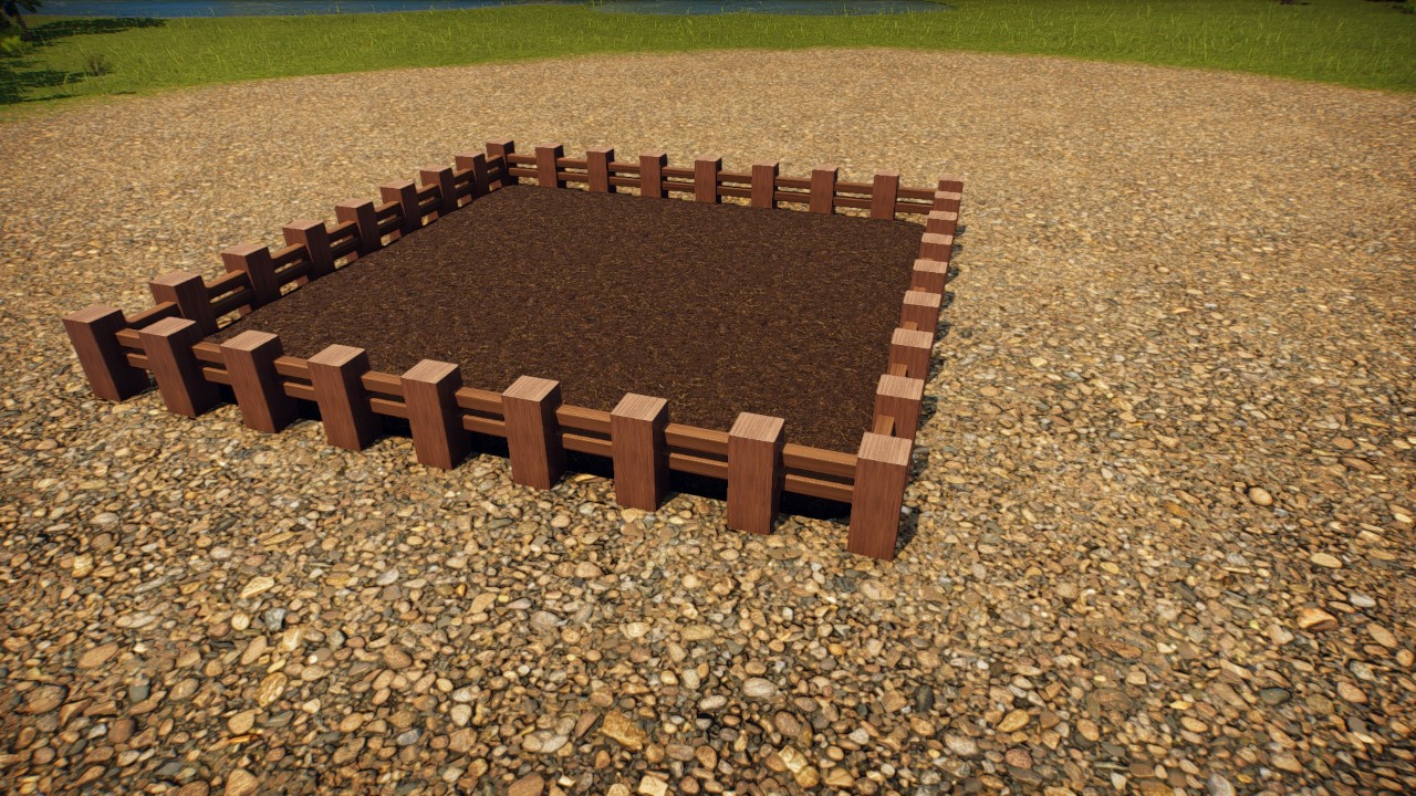 square garden bed