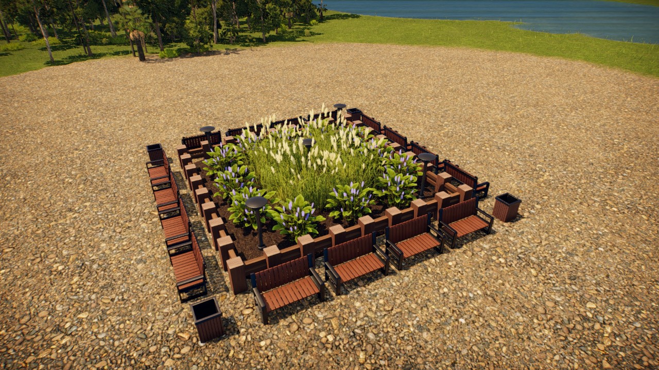 square garden 2 with seating