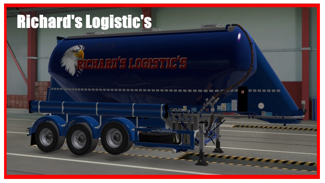 Richard's Logistic's Feldbinder Trailers