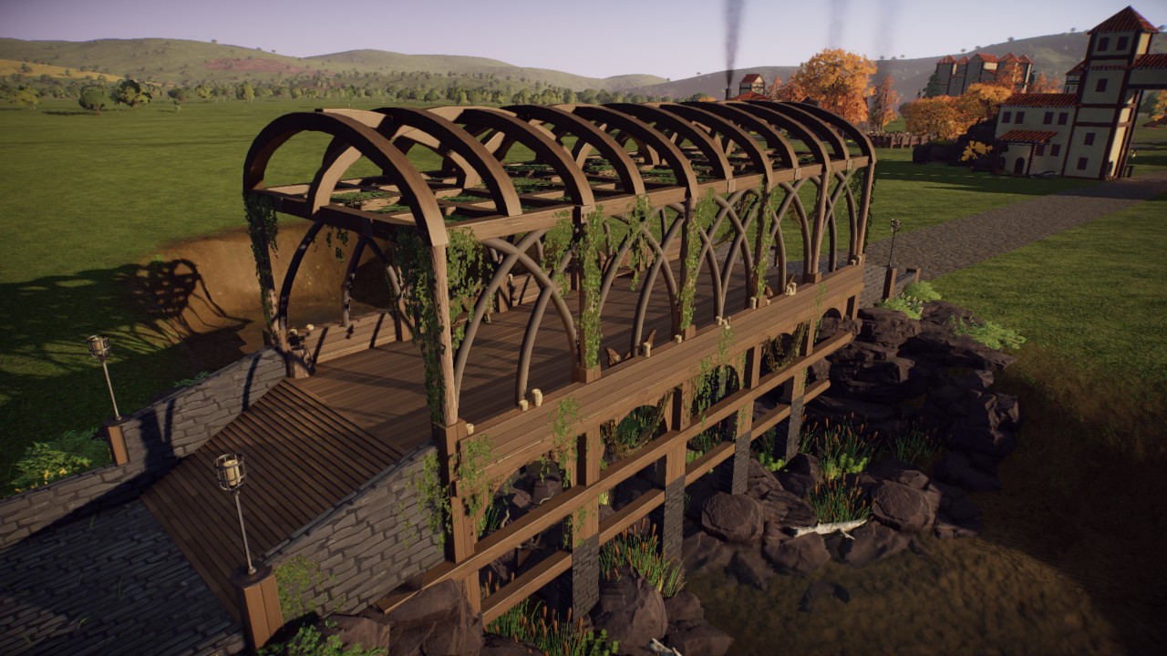 Wooden Covered Bridge