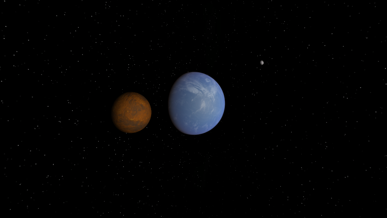 4546B and it's moons