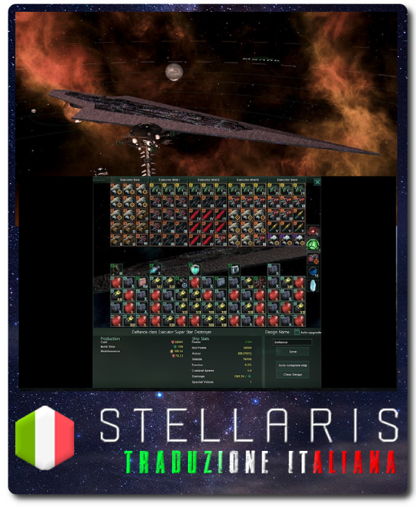 Buildable Executor-Class Star Dreadnought ITA