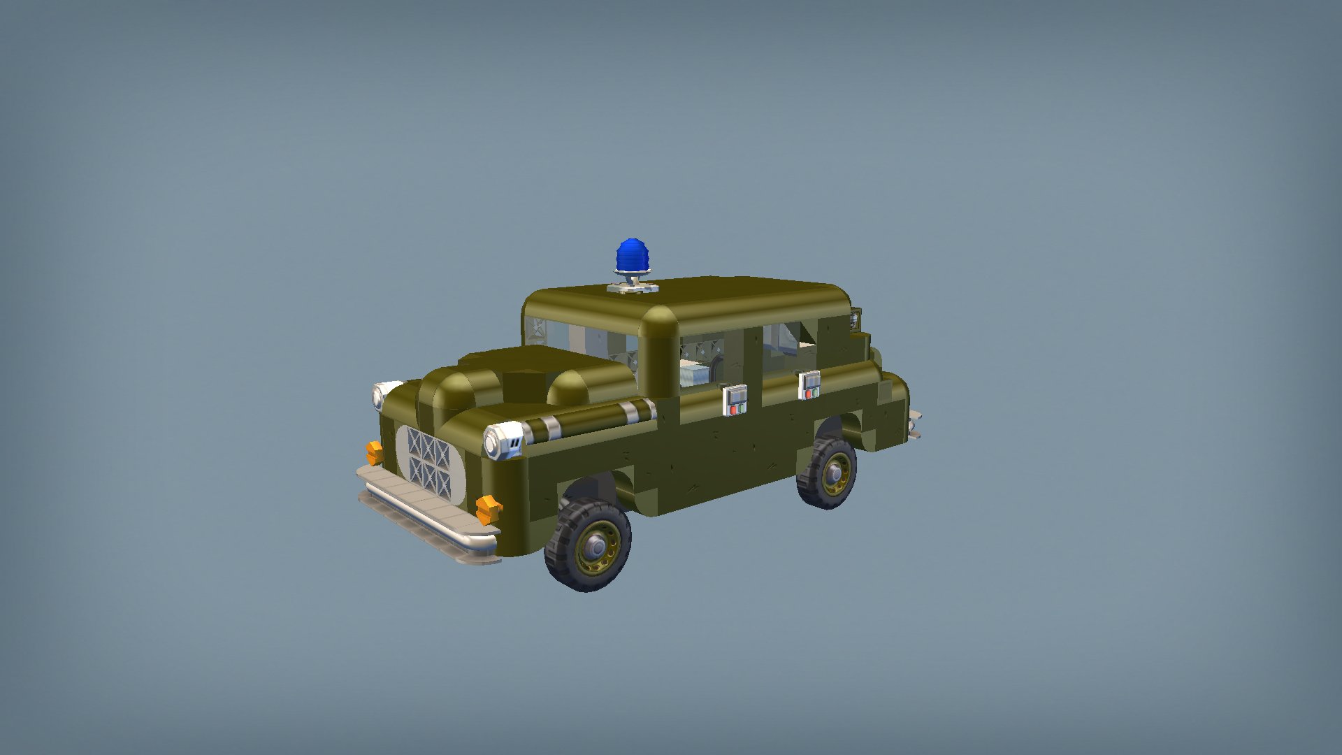 Warszawa M-20 wojskowa (1)