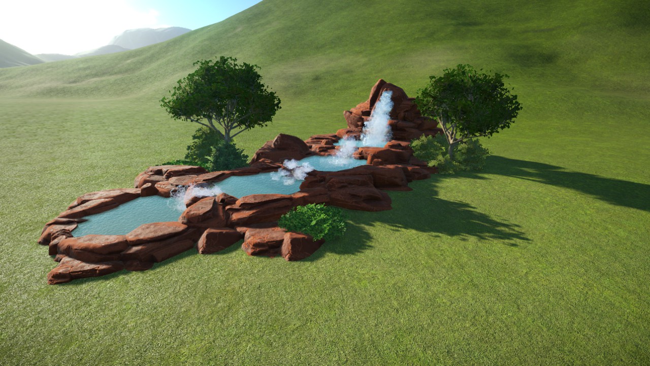 Dessert cascade / waterfall. (basically)
