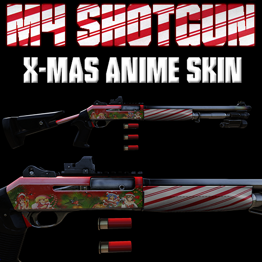 Anime Christmas M4 Shotgun
