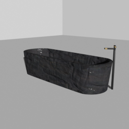Bathtube Black Stone