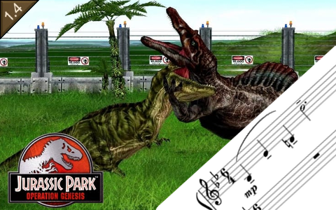 Jurassic Park Operation Genesis - Soundtrack for 1.4