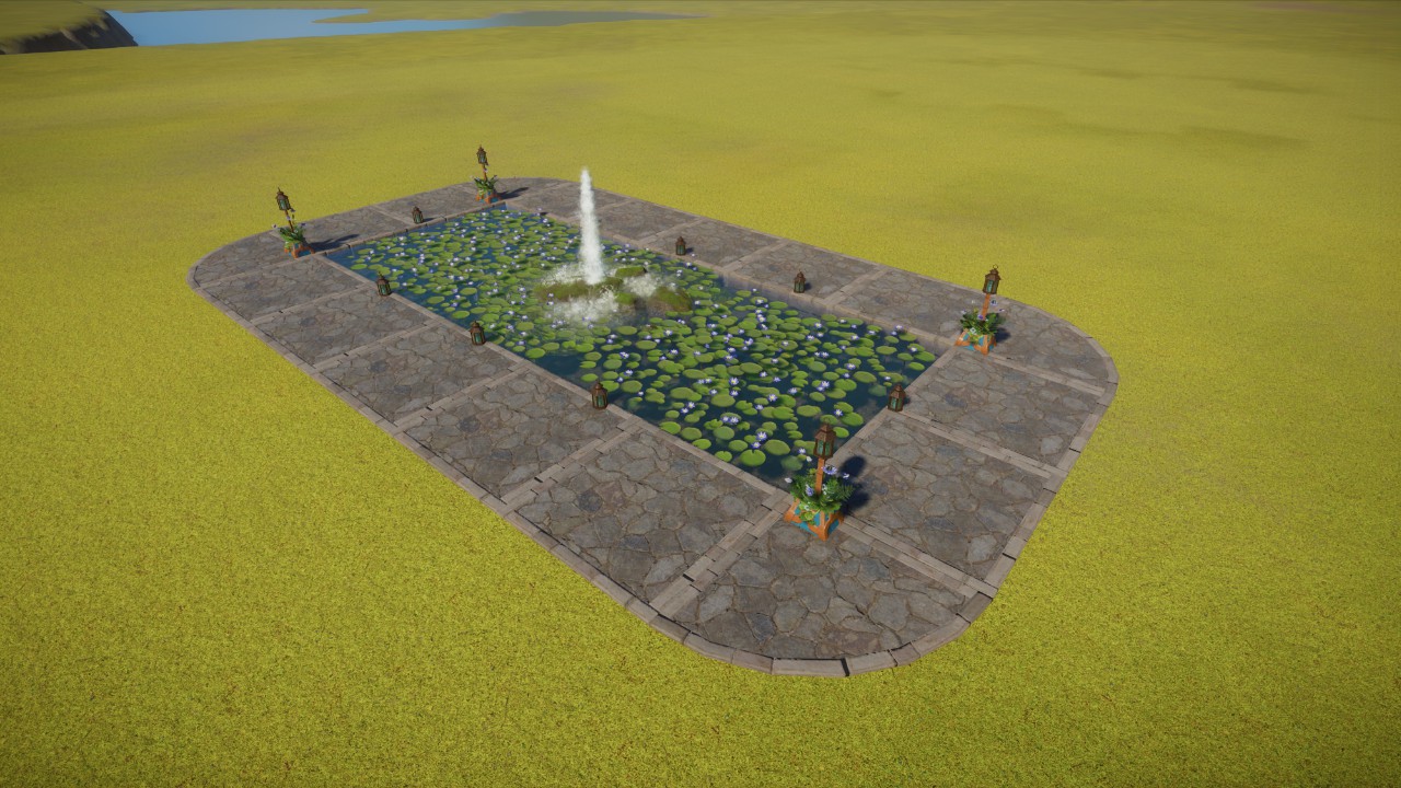 Blue Lotus zen Pond Grampers62