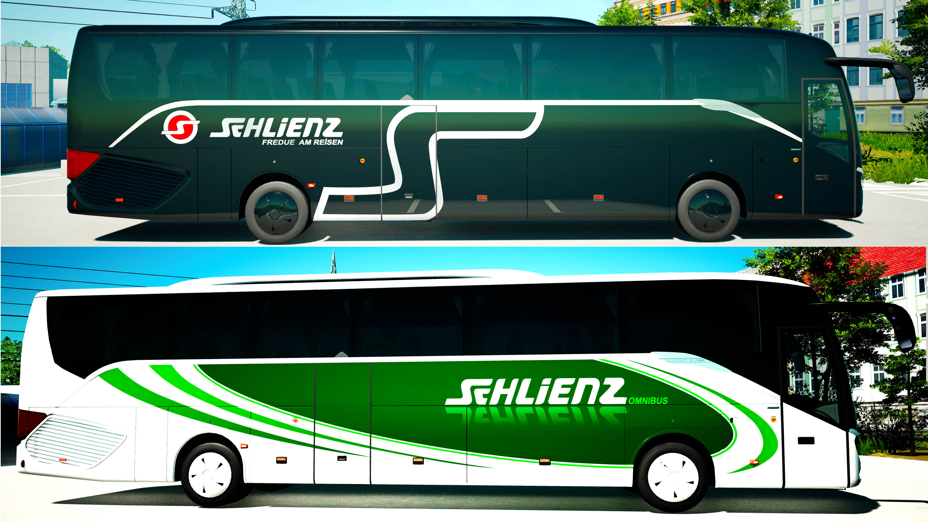 Comfort Class s516/2 schlienz-omnibus Skin  Pack