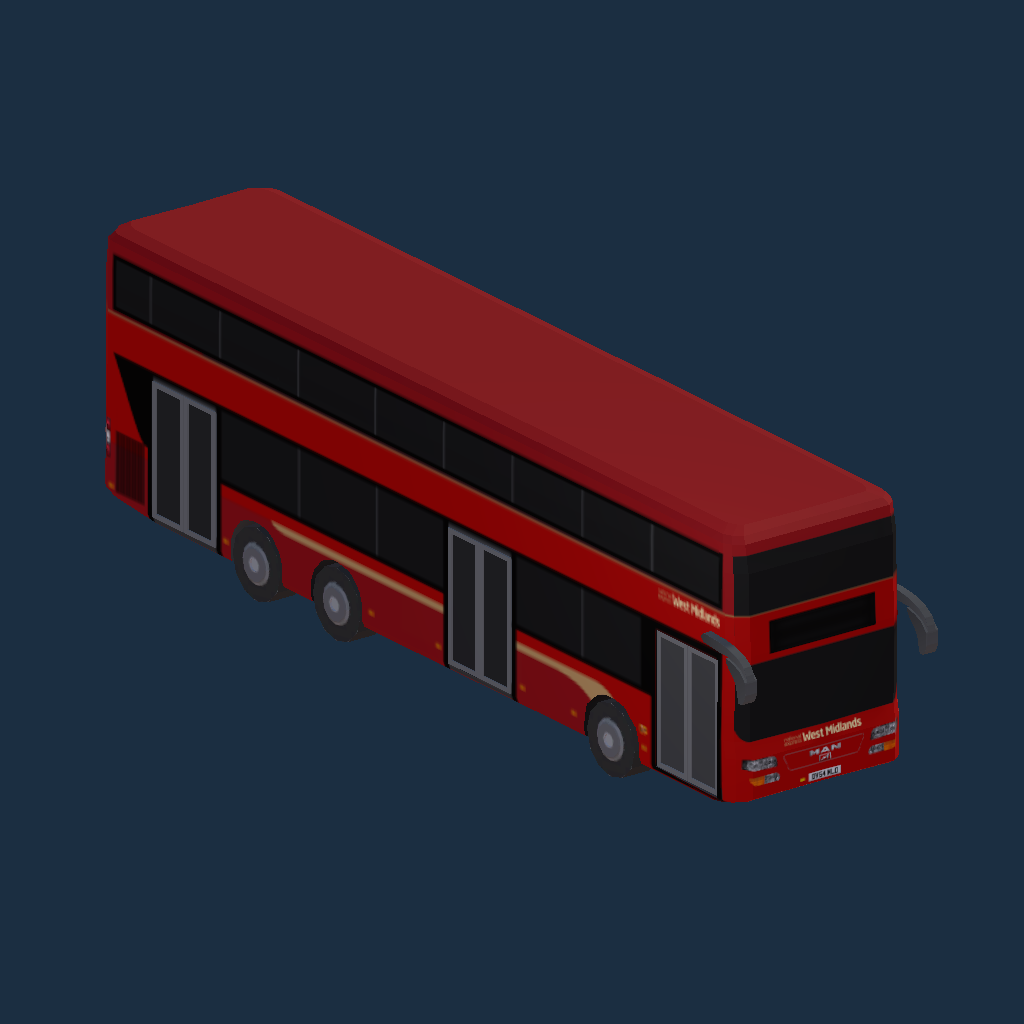 National Express West Midlands Crimson UK
