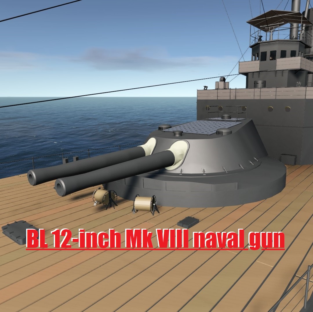 BL 12-inch Mk VIII naval gun