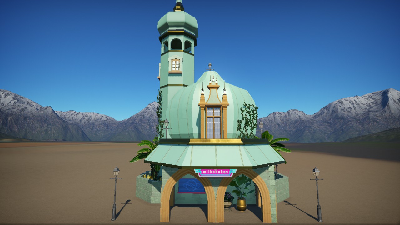 Mint Tea Magic Cosmic Milkshakes