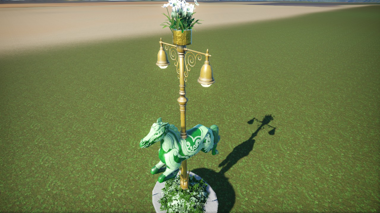 Carousel Horse Light Green