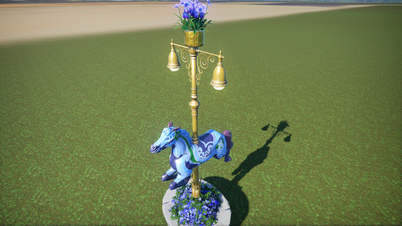 Carousel Horse Light Indigo