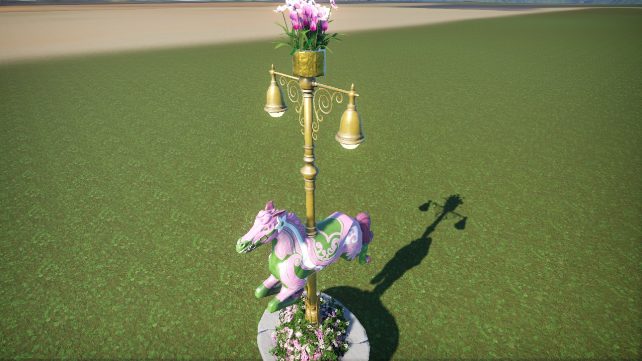 Carousel Horse Light Pink