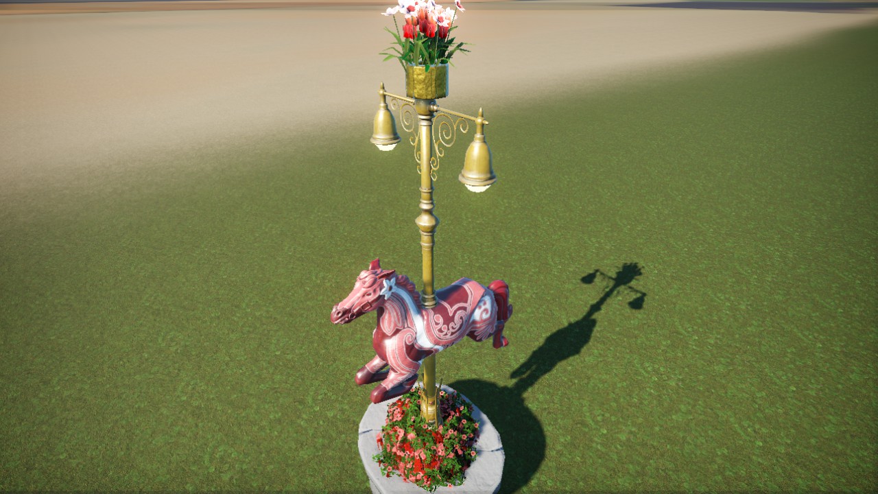 Carousel Horse Light Red