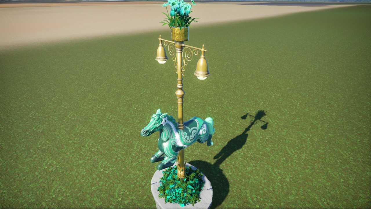 Carousel Horse Light Turquoise