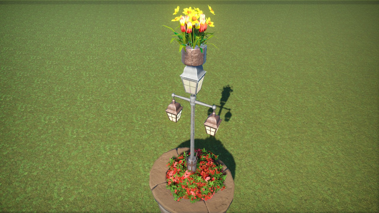 Floral Street Light Orange 1